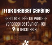 Iftar – Shabbat – Carême